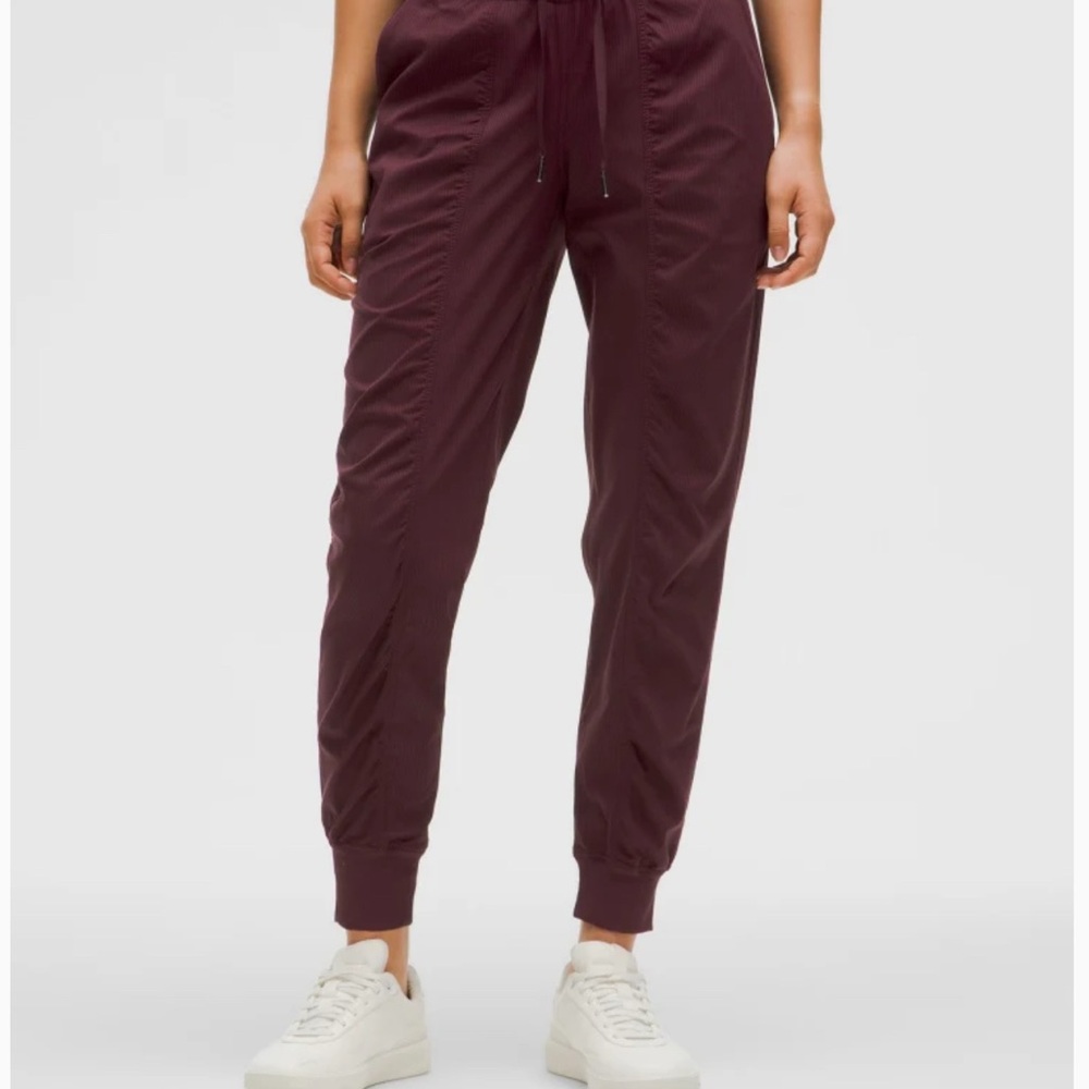 Lululemon Athletica Maroon Jogger Pants